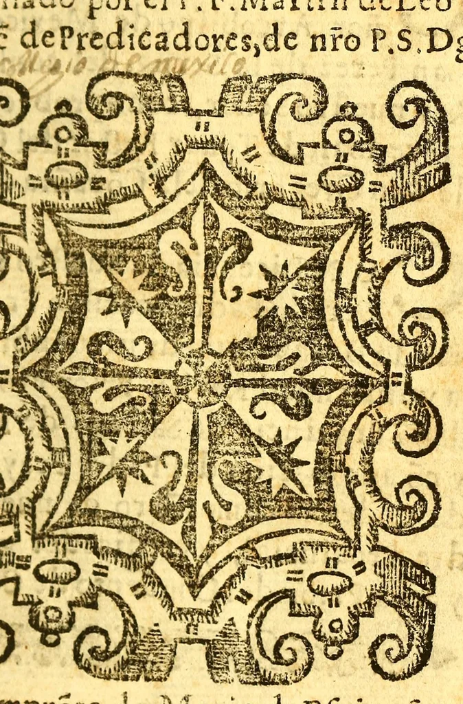 An illustration from Manual breue y forma de administrar los santos sacramentos à los Indios vniuersalmente, : ex concessione SS. D.N. Pau. Pap[a]e III. Con otras muchas cosas necessarias en pueblos de Indios para todos los ministros., 1614, leaf 3