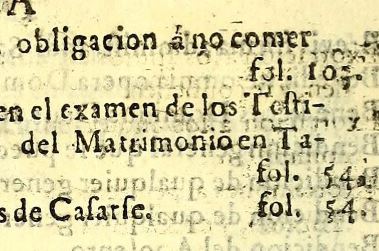 An illustration from Manual de administrar los santos sacramentos à los Españoles, y naturales de esta provincia de Michuacan, : conforme à la reforma de Paulo V. y Vrbana VIII., 1697, leaf 282