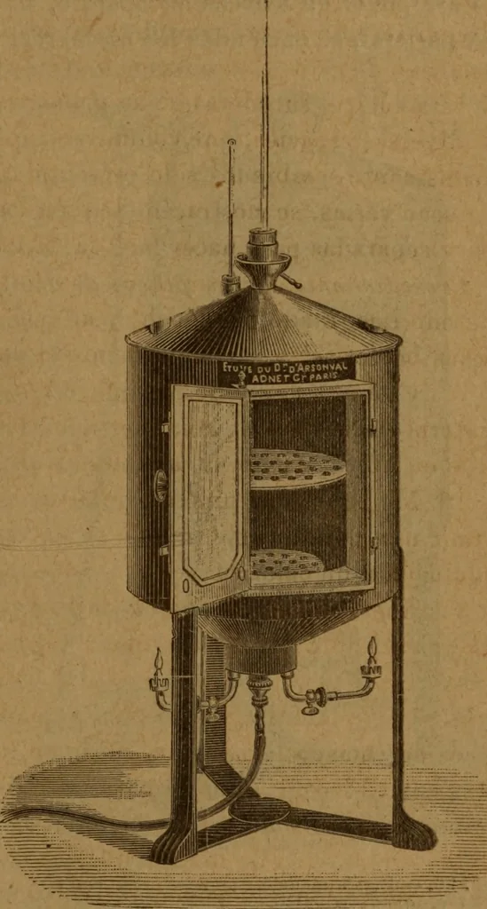 An illustration from Manual de anatomía patológica general : seguida de un resumen de microscopia aplicada a la histología y bacteriología patológicas, 1896, leaf 496