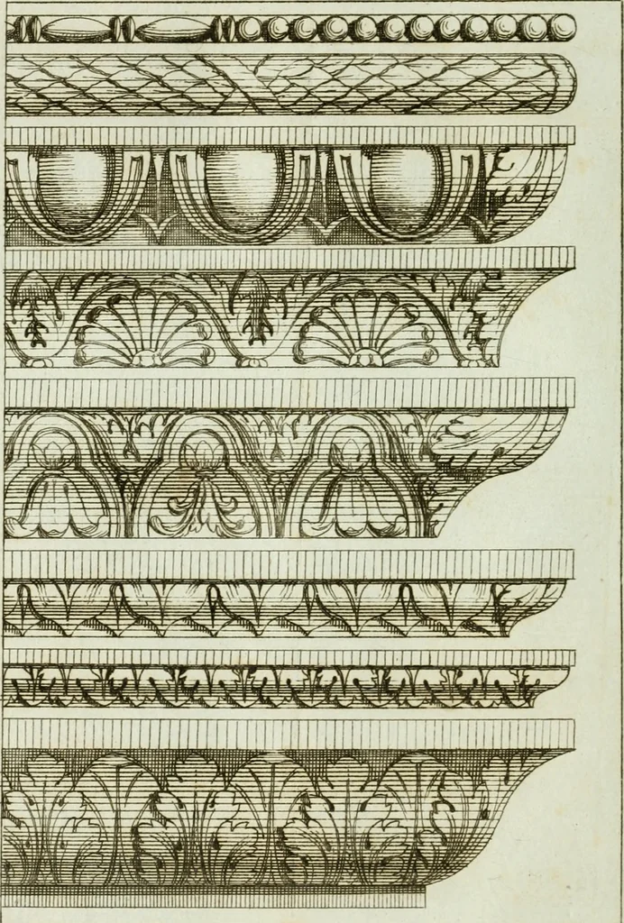 An illustration from Manuale d'architettura, 1789, leaf 217