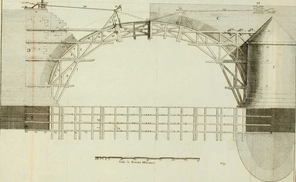 An illustration from Manuale d'architettura, 1789, leaf 227
