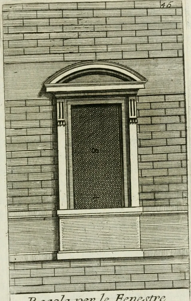 An illustration from Manuale di architettura, 1757, leaf 100