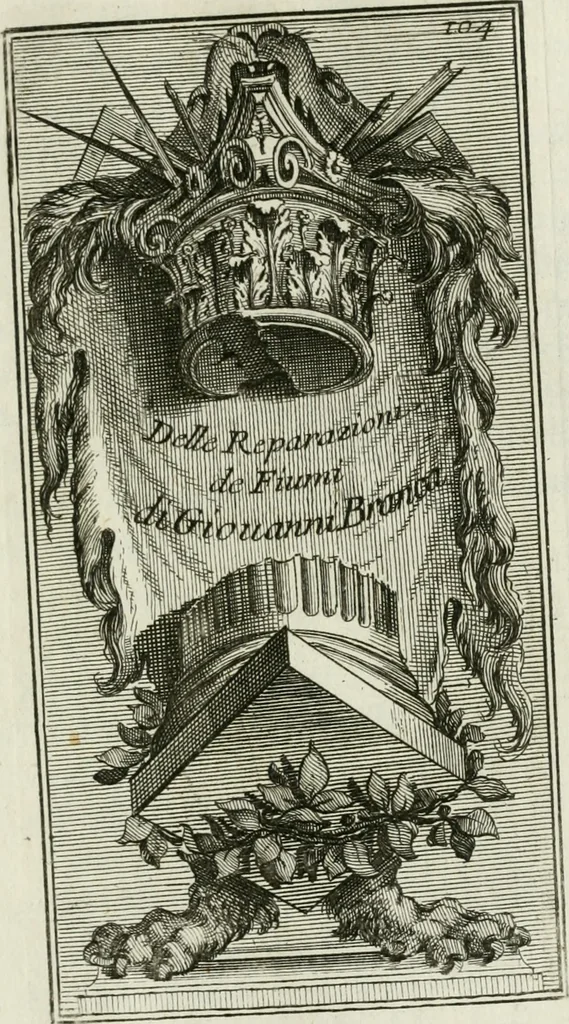 An illustration from Manuale di architettura, 1757, leaf 176