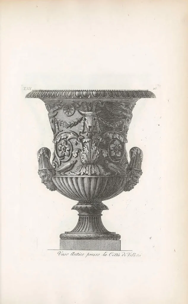 An illustration from Manuale di varj ornamenti componenti la serie de' vasi antichi : si' di marmo che di bronzo esistenti in Roma e fuori, 1821, leaf 419