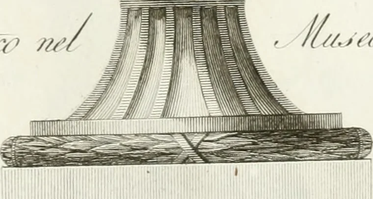 An illustration from Manuale di varj ornamenti componenti la serie de' vasj antichi : si' di marmo che di bronzo esistenti in Roma e fuori, 1821, leaf 114