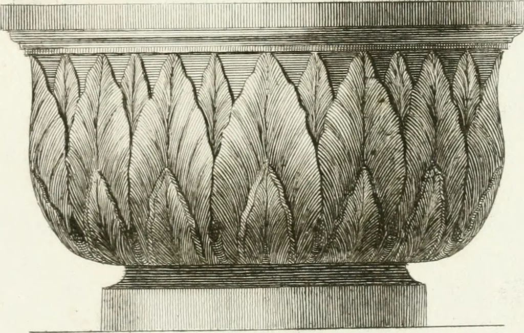 An illustration from Manuale di varj ornamenti componenti la serie de' vasj antichi : si' di marmo che di bronzo esistenti in Roma e fuori, 1821, leaf 176