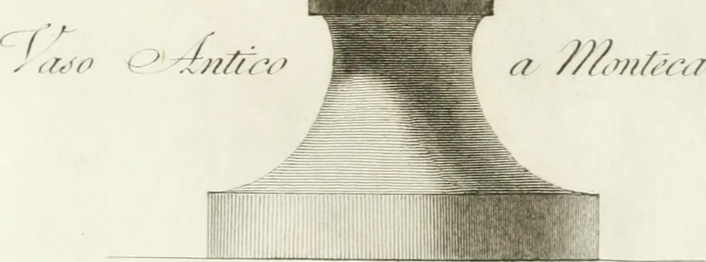 An illustration from Manuale di varj ornamenti componenti la serie de' vasj antichi : si' di marmo che di bronzo esistenti in Roma e fuori, 1821, leaf 102