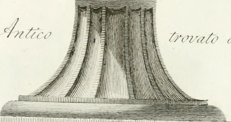 An illustration from Manuale di varj ornamenti componenti la serie de' vasj antichi : si' di marmo che di bronzo esistenti in Roma e fuori, 1821, leaf 136
