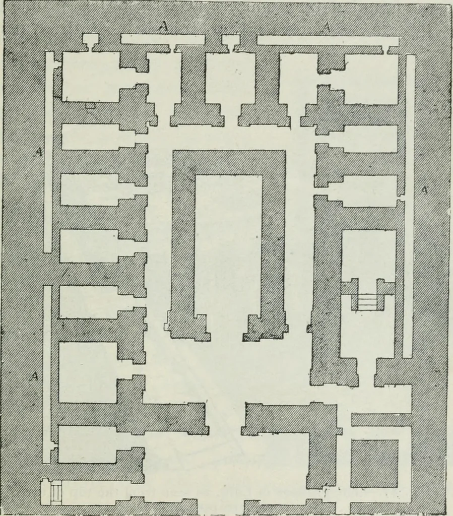 An illustration from Manual of Egyptian archæology and guide to the study of antiquities in Egypt. For the use of students and travellers, 1914, leaf 116