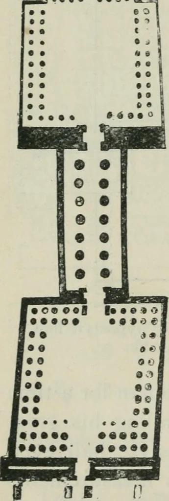 An illustration from Manual of Egyptian archæology and guide to the study of antiquities in Egypt. For the use of students and travellers, 1914, leaf 121