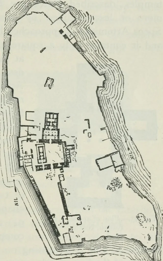An illustration from Manual of Egyptian archæology and guide to the study of antiquities in Egypt. For the use of students and travellers, 1914, leaf 122