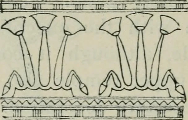 An illustration from Manual of Egyptian archæology and guide to the study of antiquities in Egypt. For the use of students and travellers, 1914, leaf 135