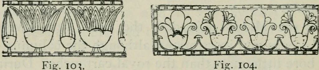 An illustration from Manual of Egyptian archæology and guide to the study of antiquities in Egypt. For the use of students and travellers, 1914, leaf 135