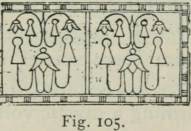 An illustration from Manual of Egyptian archæology and guide to the study of antiquities in Egypt. For the use of students and travellers, 1914, leaf 135