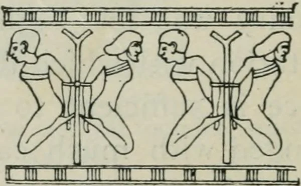 An illustration from Manual of Egyptian archæology and guide to the study of antiquities in Egypt. For the use of students and travellers, 1914, leaf 135