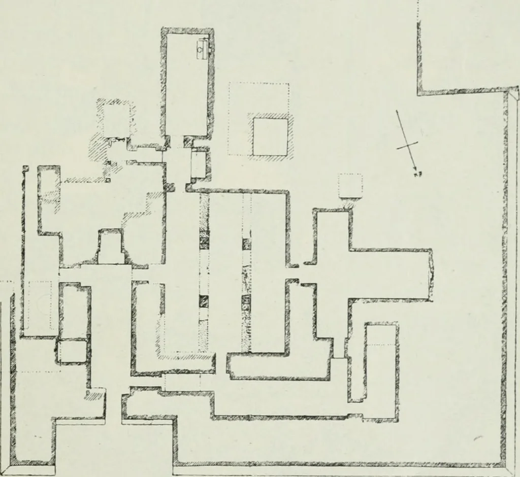 An illustration from Manual of Egyptian archæology and guide to the study of antiquities in Egypt. For the use of students and travellers, 1914, leaf 164