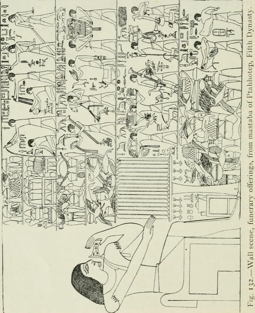 An illustration from Manual of Egyptian archæology and guide to the study of antiquities in Egypt. For the use of students and travellers, 1914, leaf 167
