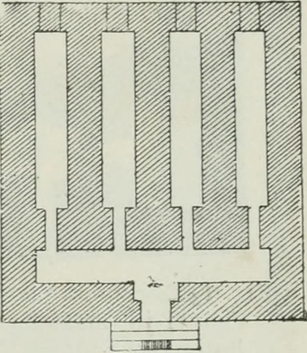 An illustration from Manual of Egyptian archæology and guide to the study of antiquities in Egypt. For the use of students and travellers, 1914, leaf 170