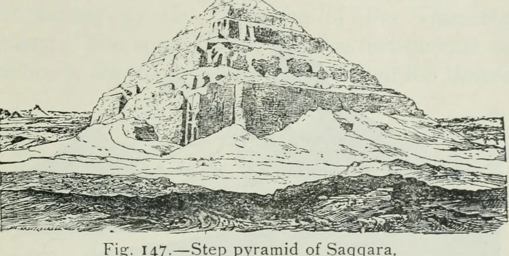 An illustration from Manual of Egyptian archæology and guide to the study of antiquities in Egypt. For the use of students and travellers, 1914, leaf 182