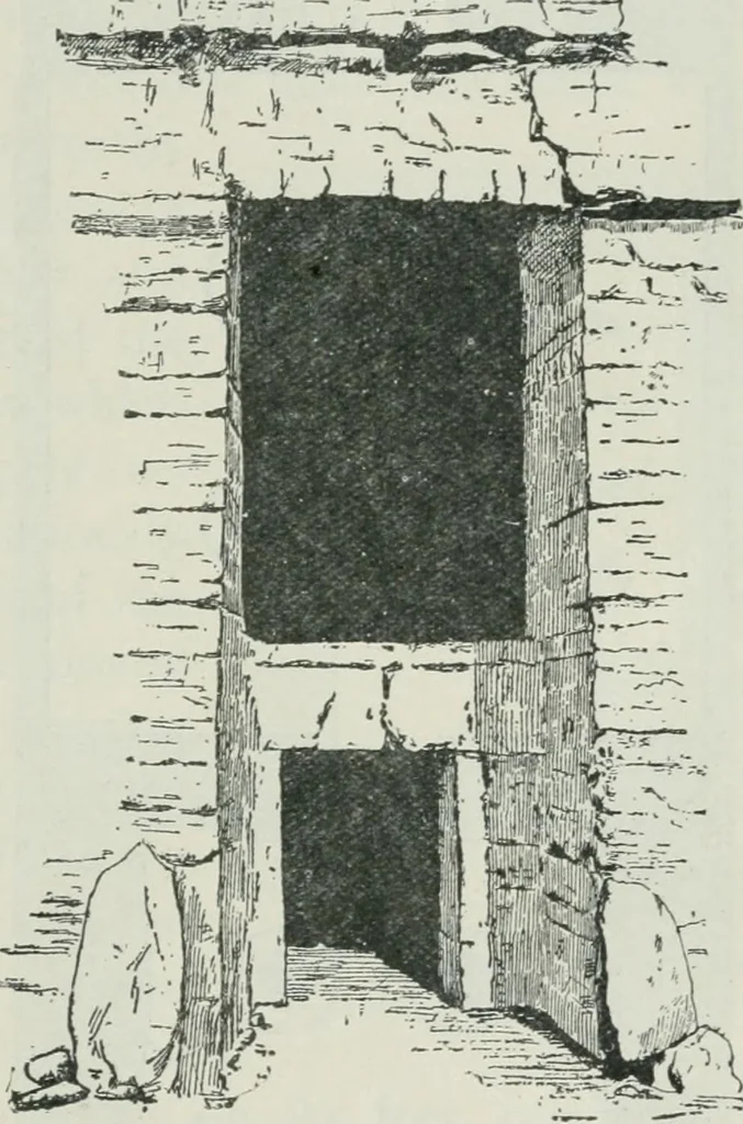 An illustration from Manual of Egyptian archæology and guide to the study of antiquities in Egypt. For the use of students and travellers, 1914, leaf 202