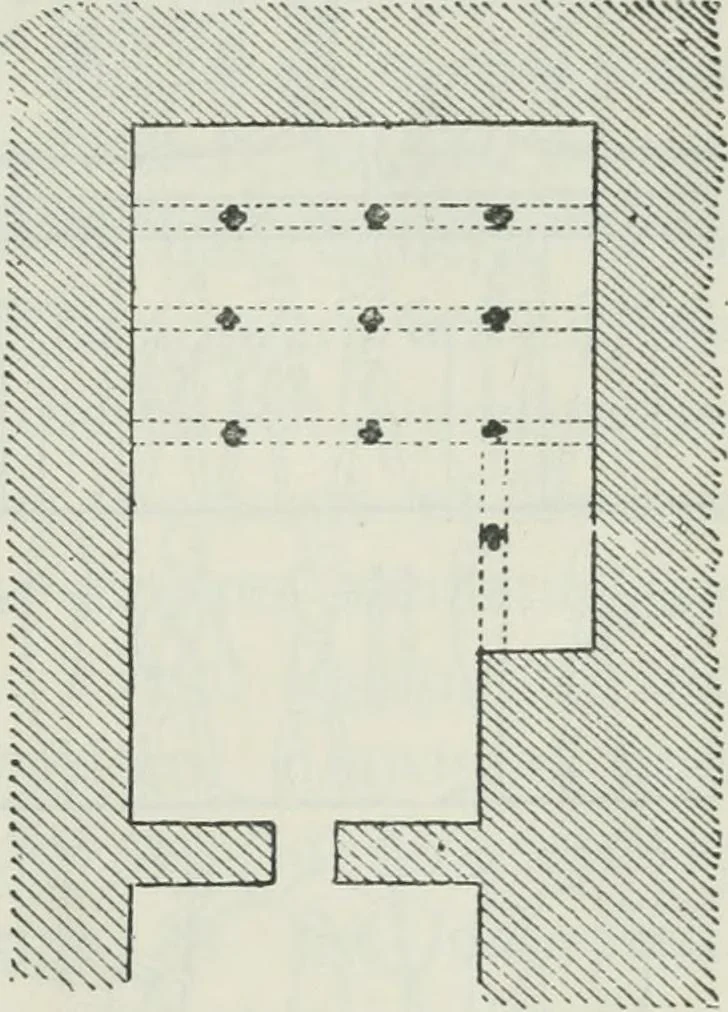 An illustration from Manual of Egyptian archæology and guide to the study of antiquities in Egypt. For the use of students and travellers, 1914, leaf 204