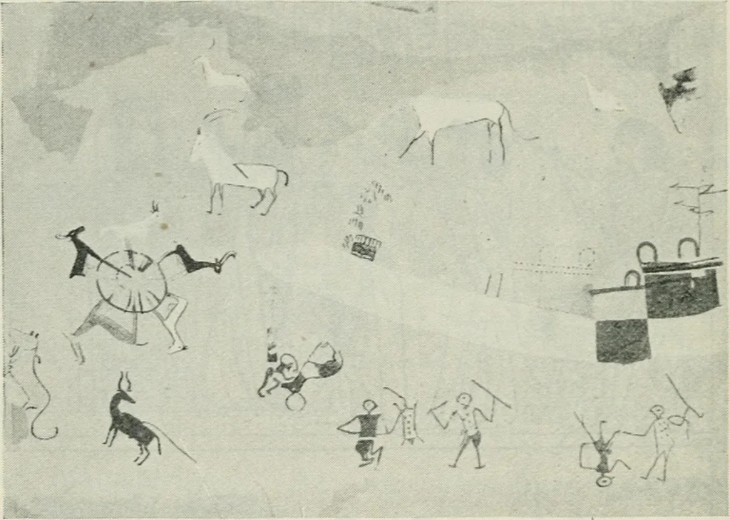 An illustration from Manual of Egyptian archæology and guide to the study of antiquities in Egypt. For the use of students and travellers, 1914, leaf 227
