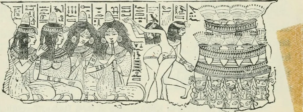 An illustration from Manual of Egyptian archæology and guide to the study of antiquities in Egypt. For the use of students and travellers, 1914, leaf 231