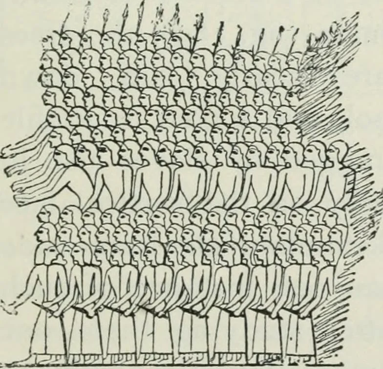 An illustration from Manual of Egyptian archæology and guide to the study of antiquities in Egypt. For the use of students and travellers, 1914, leaf 238