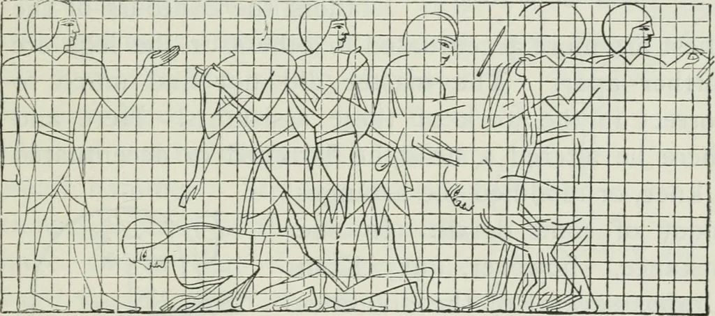 An illustration from Manual of Egyptian archæology and guide to the study of antiquities in Egypt. For the use of students and travellers, 1914, leaf 246