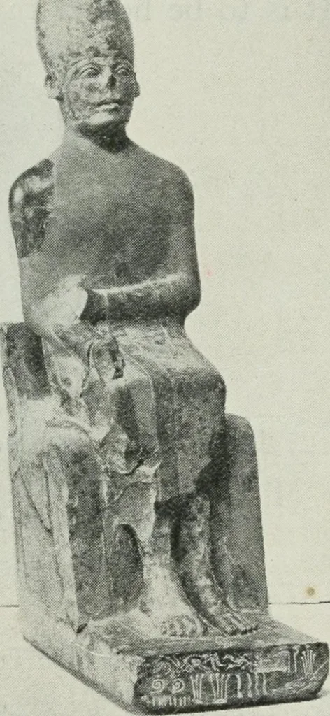 An illustration from Manual of Egyptian archæology and guide to the study of antiquities in Egypt. For the use of students and travellers, 1914, leaf 260