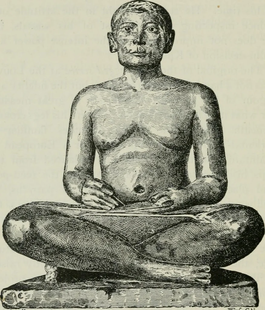 An illustration from Manual of Egyptian archæology and guide to the study of antiquities in Egypt. For the use of students and travellers, 1914, leaf 273