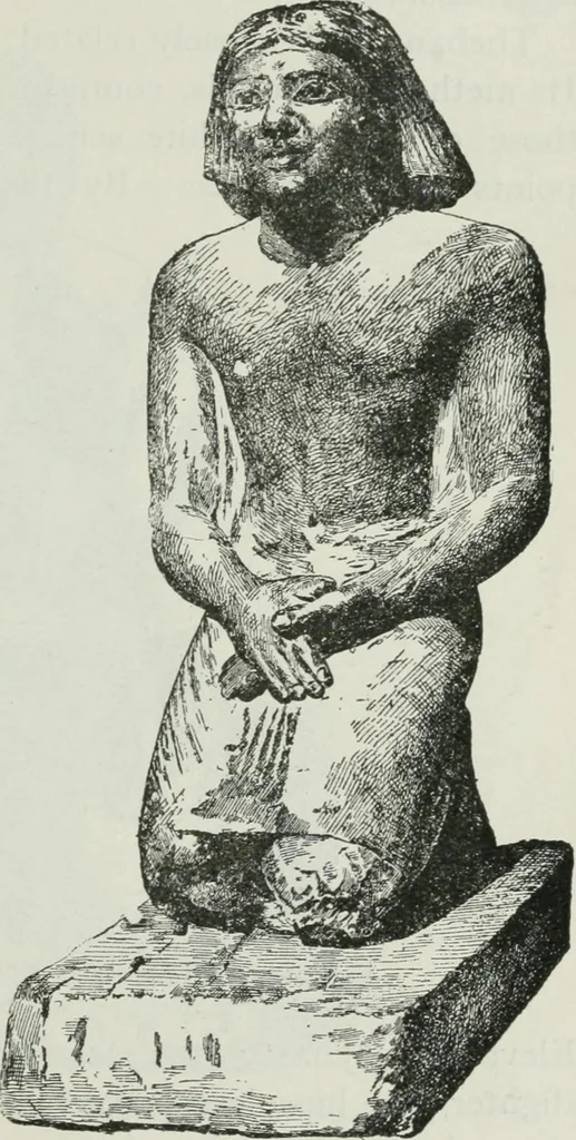 An illustration from Manual of Egyptian archæology and guide to the study of antiquities in Egypt. For the use of students and travellers, 1914, leaf 278