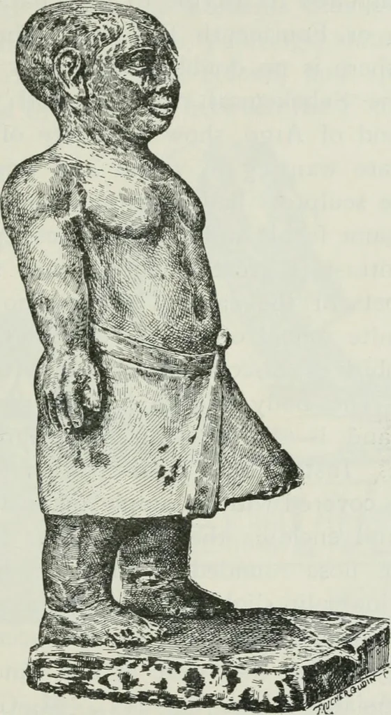 An illustration from Manual of Egyptian archæology and guide to the study of antiquities in Egypt. For the use of students and travellers, 1914, leaf 280