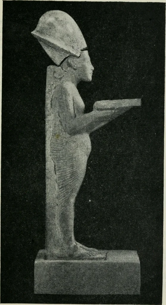 An illustration from Manual of Egyptian archæology and guide to the study of antiquities in Egypt. For the use of students and travellers, 1914, leaf 286
