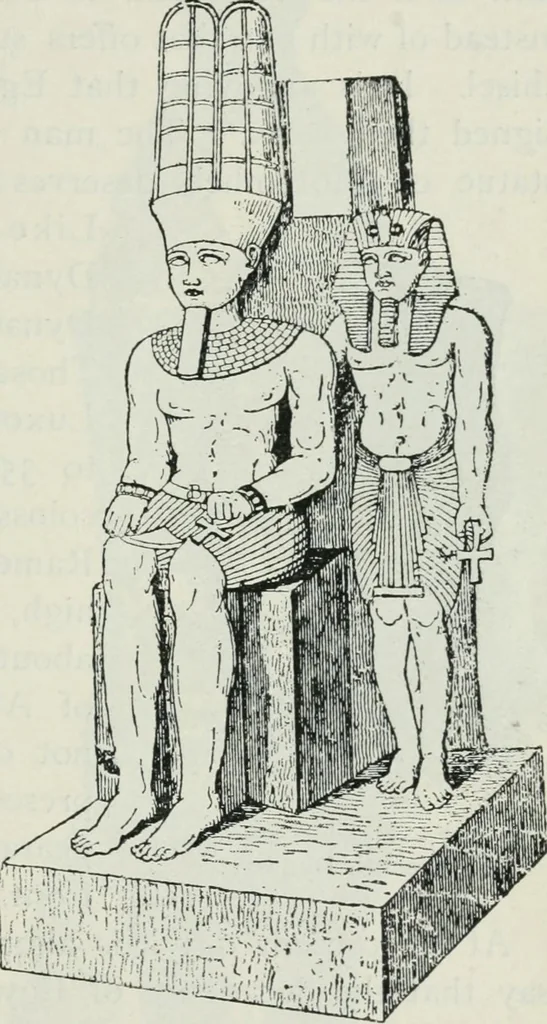 An illustration from Manual of Egyptian archæology and guide to the study of antiquities in Egypt. For the use of students and travellers, 1914, leaf 288