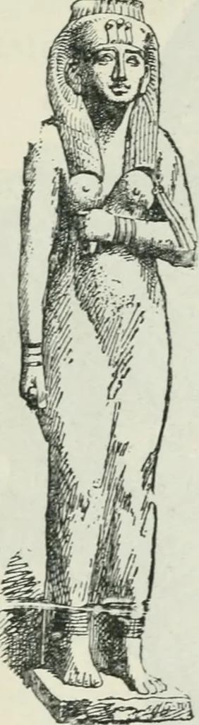 An illustration from Manual of Egyptian archæology and guide to the study of antiquities in Egypt. For the use of students and travellers, 1914, leaf 291