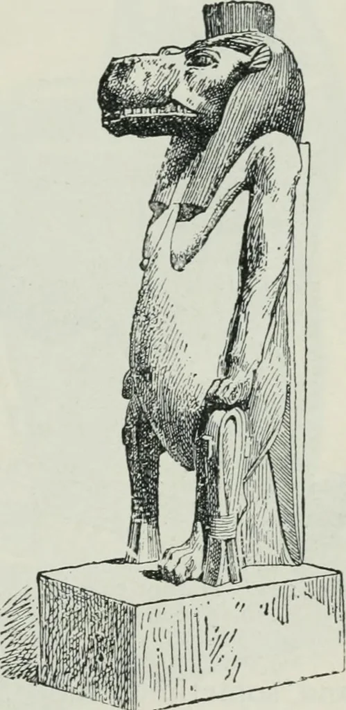 An illustration from Manual of Egyptian archæology and guide to the study of antiquities in Egypt. For the use of students and travellers, 1914, leaf 292