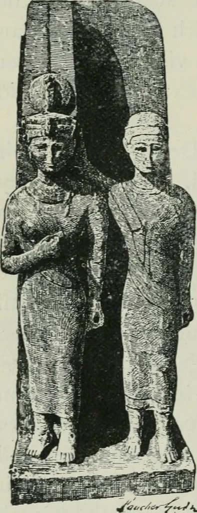 An illustration from Manual of Egyptian archæology and guide to the study of antiquities in Egypt. For the use of students and travellers, 1914, leaf 299