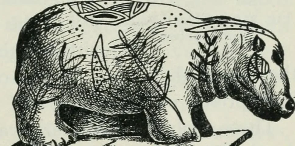 An illustration from Manual of Egyptian archæology and guide to the study of antiquities in Egypt. For the use of students and travellers, 1914, leaf 326