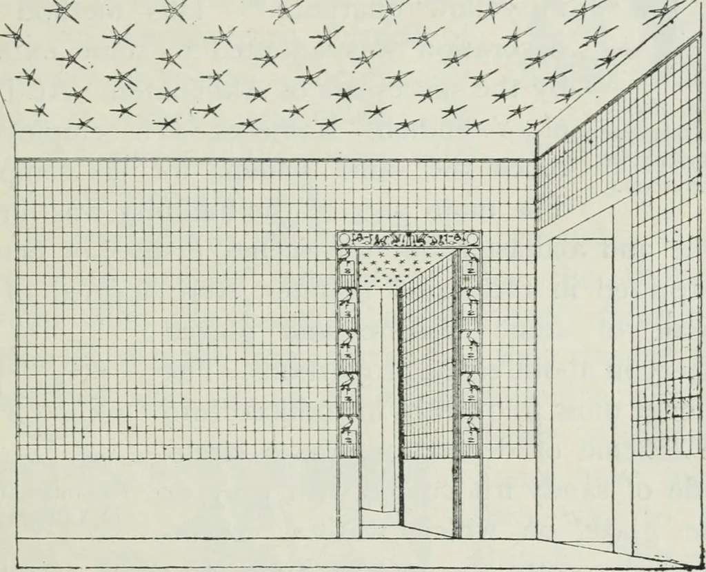 An illustration from Manual of Egyptian archæology and guide to the study of antiquities in Egypt. For the use of students and travellers, 1914, leaf 330