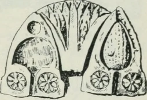 An illustration from Manual of Egyptian archæology and guide to the study of antiquities in Egypt. For the use of students and travellers, 1914, leaf 332