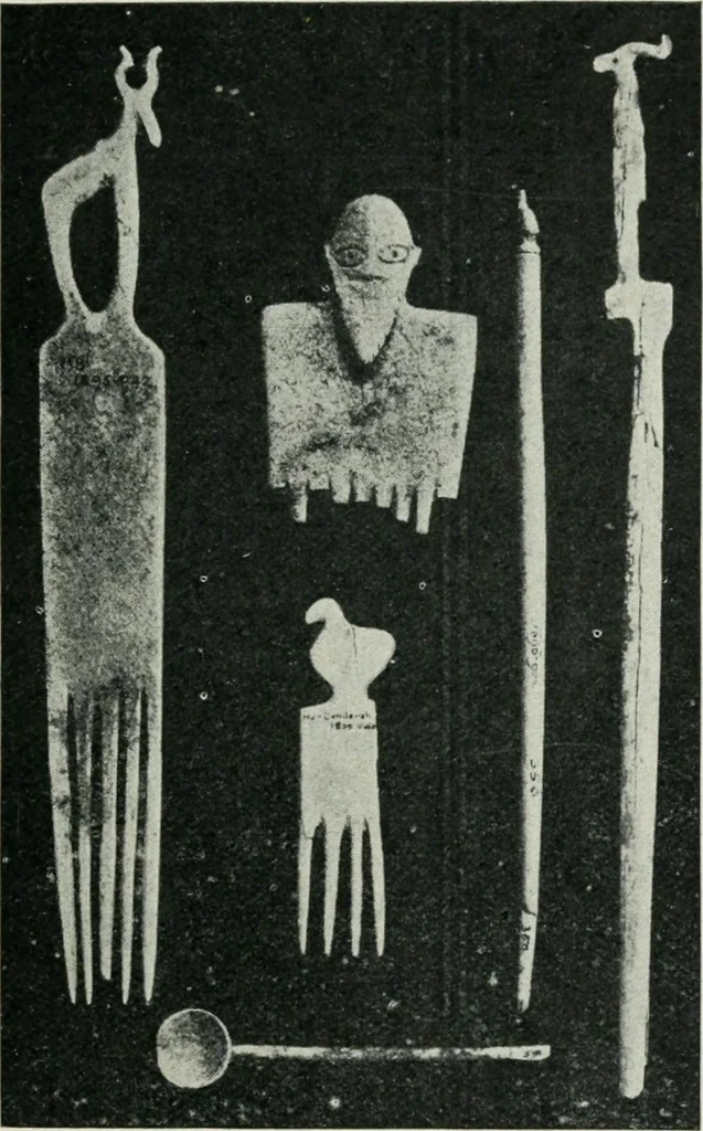 An illustration from Manual of Egyptian archæology and guide to the study of antiquities in Egypt. For the use of students and travellers, 1914, leaf 334