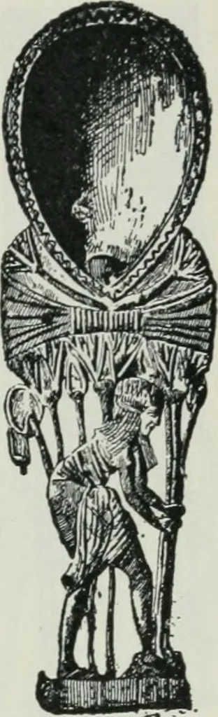 An illustration from Manual of Egyptian archæology and guide to the study of antiquities in Egypt. For the use of students and travellers, 1914, leaf 342