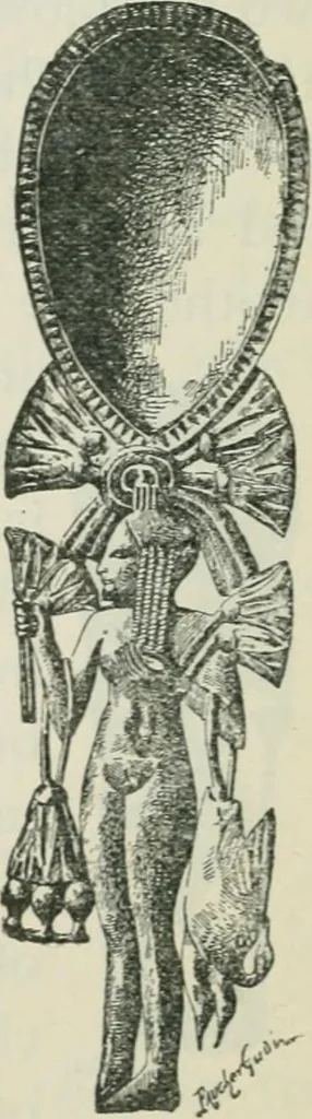 An illustration from Manual of Egyptian archæology and guide to the study of antiquities in Egypt. For the use of students and travellers, 1914, leaf 343