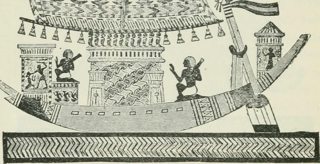 An illustration from Manual of Egyptian archæology and guide to the study of antiquities in Egypt. For the use of students and travellers, 1914, leaf 363
