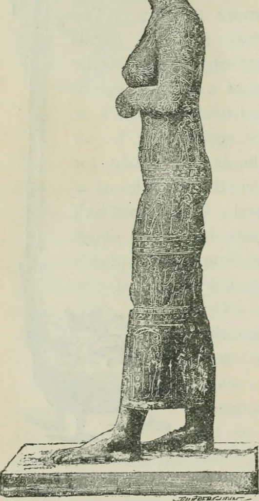 An illustration from Manual of Egyptian archæology and guide to the study of antiquities in Egypt. For the use of students and travellers, 1914, leaf 369