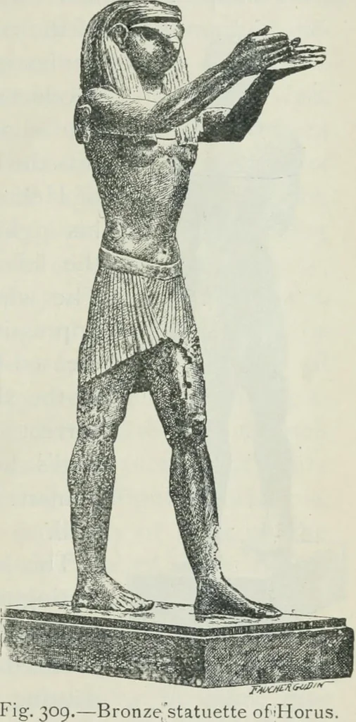 An illustration from Manual of Egyptian archæology and guide to the study of antiquities in Egypt. For the use of students and travellers, 1914, leaf 370