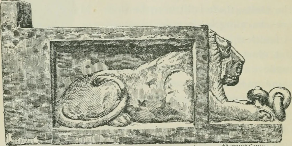 An illustration from Manual of Egyptian archæology and guide to the study of antiquities in Egypt. For the use of students and travellers, 1914, leaf 373