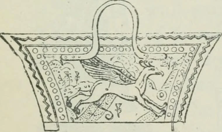 An illustration from Manual of Egyptian archæology and guide to the study of antiquities in Egypt. For the use of students and travellers, 1914, leaf 378