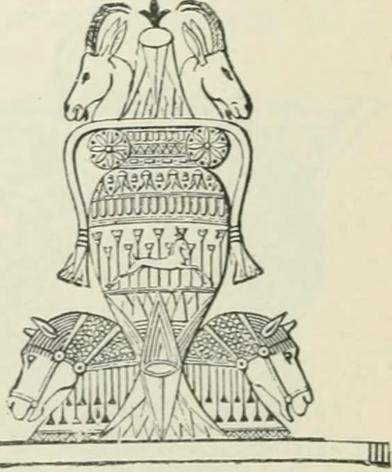 An illustration from Manual of Egyptian archæology and guide to the study of antiquities in Egypt. For the use of students and travellers, 1914, leaf 379